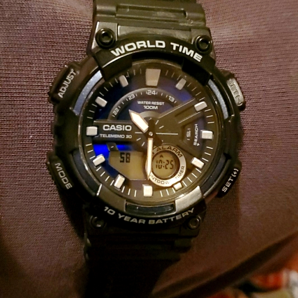 Casio sport watch